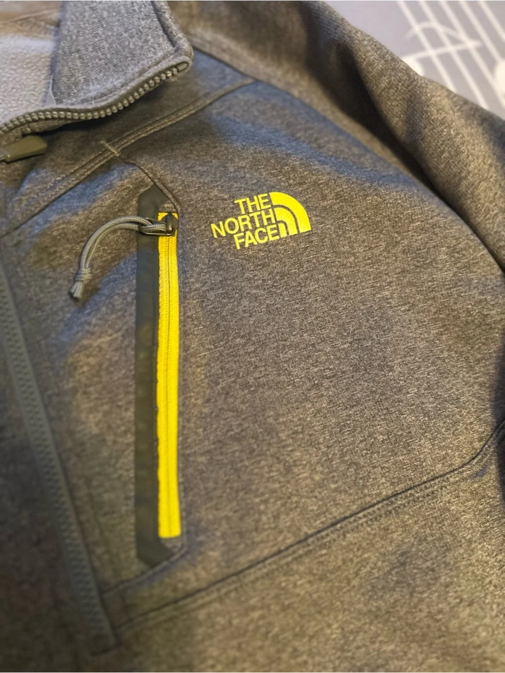 The North Face soft charcoal
